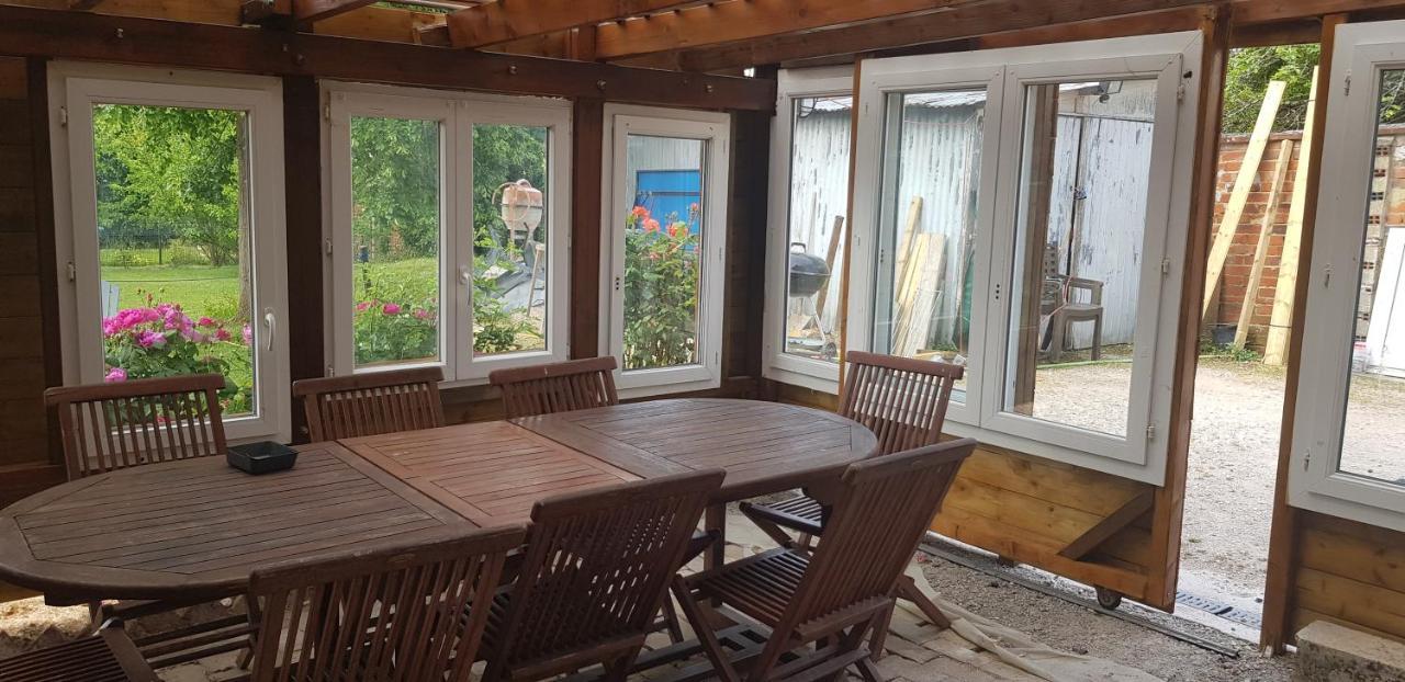 T4 Climatise A 20 Mn De Disney Et 50 De Paris Dans Jolie Maison Briarde Mortcerf Zewnętrze zdjęcie